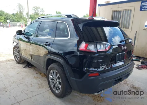 2021 Jeep Cherokee Latitude Lux 4X4 из США, поврежденный, VIN 1C4PJMMXXMD158385